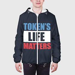 Куртка с капюшоном мужская TOKENS LIFE MATTERS, цвет: 3D-белый — фото 2
