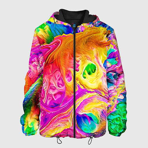 Мужская куртка TIE DYE / 3D-Черный – фото 1