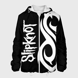 Куртка с капюшоном мужская Slipknot 6, цвет: 3D-белый