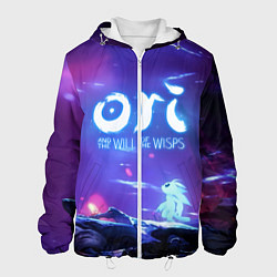 Куртка с капюшоном мужская Ori and the Will of the Wisps, цвет: 3D-белый