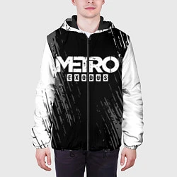Куртка с капюшоном мужская METRO EXODUS, цвет: 3D-черный — фото 2