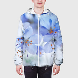 Куртка с капюшоном мужская Весна 2020, цвет: 3D-белый — фото 2