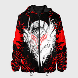Куртка с капюшоном мужская BERSERK, цвет: 3D-черный