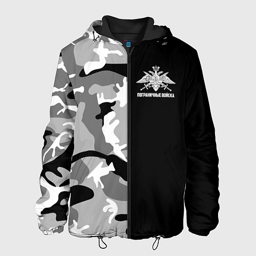 Мужская куртка Пограничные Войска камуфляж / 3D-Черный – фото 1