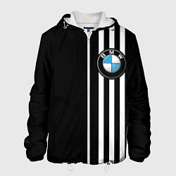 Куртка с капюшоном мужская BMW SPORT, цвет: 3D-белый