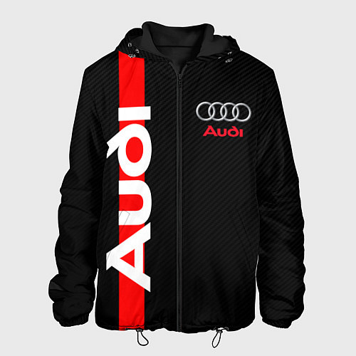 Мужская куртка AUDI SPORT CARBON / 3D-Черный – фото 1