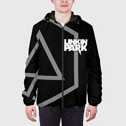 Куртка с капюшоном мужская LINKIN PARK 6, цвет: 3D-черный — фото 2