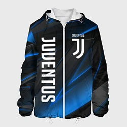 Куртка с капюшоном мужская JUVENTUS, цвет: 3D-белый