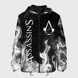 Куртка с капюшоном мужская ASSASSINS CREED, цвет: 3D-черный