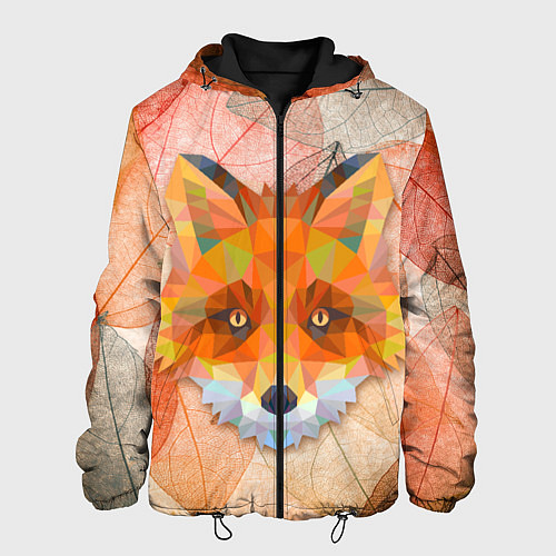 Мужская куртка Fox / 3D-Черный – фото 1