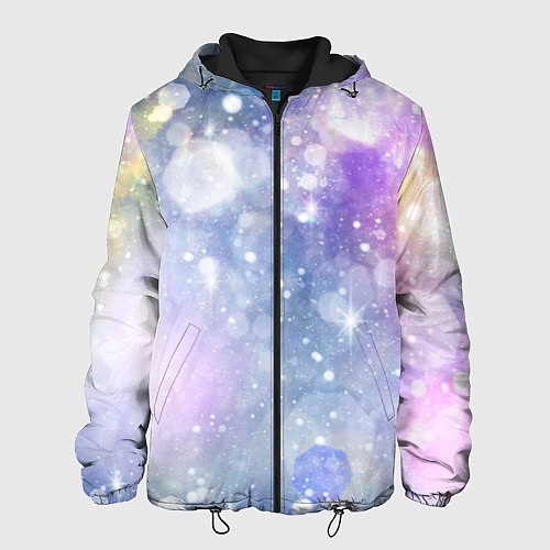 Мужская куртка Звездное небо / 3D-Черный – фото 1