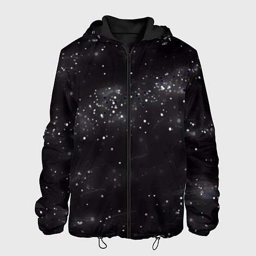 Мужская куртка Галактика / 3D-Черный – фото 1