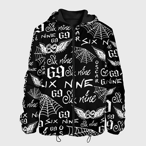 Мужская куртка 6IX9INE ТАТУИРОВКИ / 3D-Черный – фото 1