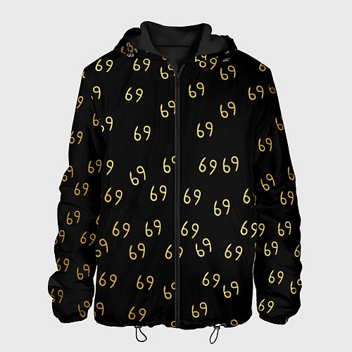 Мужская куртка 6ix9ine Gold / 3D-Черный – фото 1