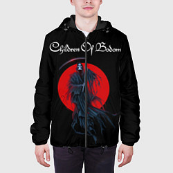 Куртка с капюшоном мужская Children of Bodom 19, цвет: 3D-черный — фото 2