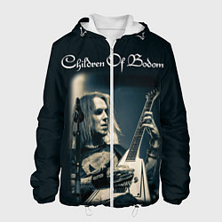 Куртка с капюшоном мужская Children of Bodom 20, цвет: 3D-белый