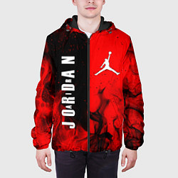 Куртка с капюшоном мужская MICHAEL JORDAN AIR, цвет: 3D-черный — фото 2