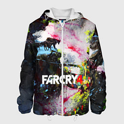 Куртка с капюшоном мужская FARCRY4, цвет: 3D-белый