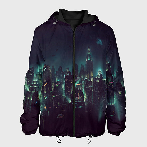 Мужская куртка Bioshock Rapture / 3D-Черный – фото 1
