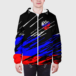 Куртка с капюшоном мужская Русский Стиль, цвет: 3D-белый — фото 2