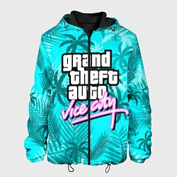 Куртка с капюшоном мужская GTA VICE CITY, цвет: 3D-черный