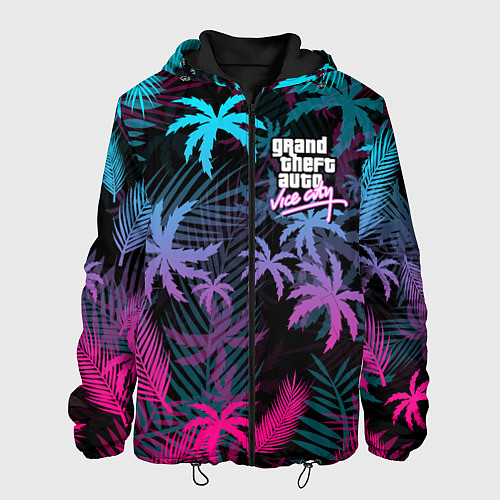 Мужская куртка GTA VICE CITY / 3D-Черный – фото 1