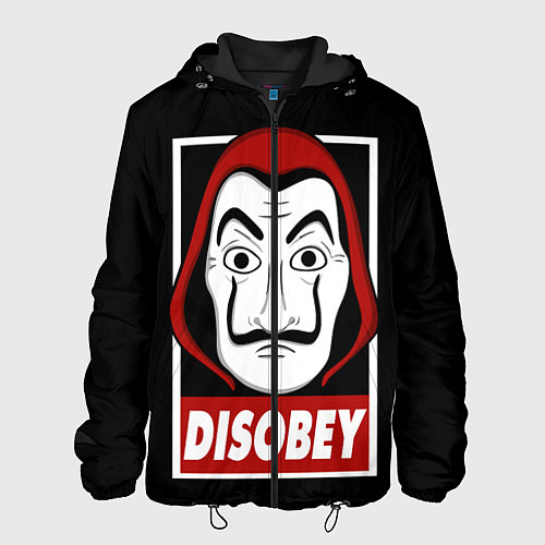 Мужская куртка Disobey / 3D-Черный – фото 1