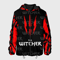 Куртка с капюшоном мужская The Witcher, цвет: 3D-черный