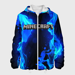 Куртка с капюшоном мужская MINECRAFT, цвет: 3D-белый