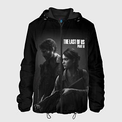 Куртка с капюшоном мужская The Last Of Us PART 2, цвет: 3D-черный