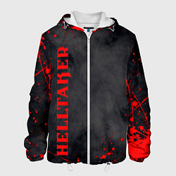Куртка с капюшоном мужская Helltaker Logo Z, цвет: 3D-белый
