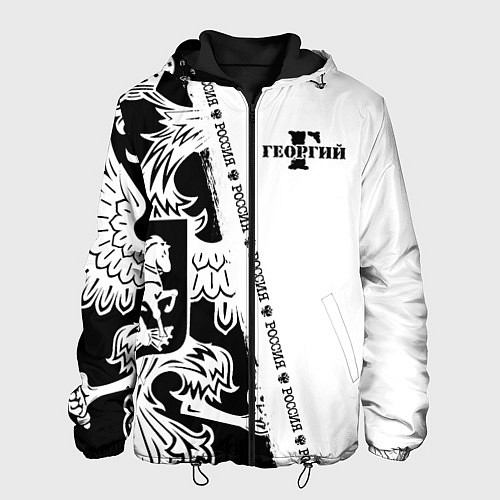 Мужская куртка Георгий / 3D-Черный – фото 1