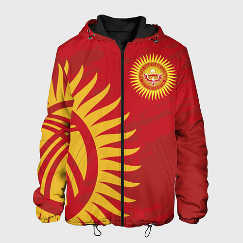 Мужская куртка Киргизия / 3D-Черный – фото 1