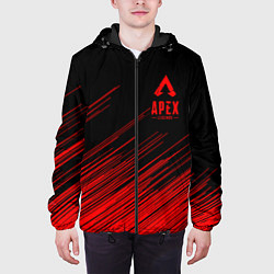 Куртка с капюшоном мужская Apex Legends, цвет: 3D-черный — фото 2