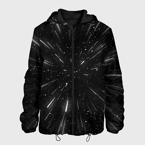 Мужская куртка 3D, Космос / 3D-Черный – фото 1