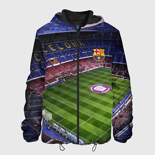 Мужская куртка FC BARCELONA / 3D-Черный – фото 1