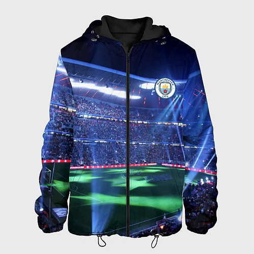 Мужская куртка FC MANCHESTER CITY / 3D-Черный – фото 1