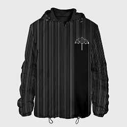 Куртка с капюшоном мужская The umbrella academy Z, цвет: 3D-черный