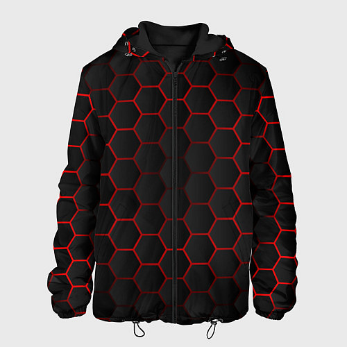 Мужская куртка 3D black & red / 3D-Черный – фото 1
