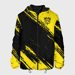 Куртка с капюшоном мужская Borussia, цвет: 3D-черный