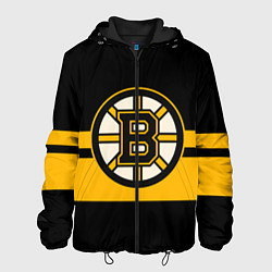 Куртка с капюшоном мужская BOSTON BRUINS NHL, цвет: 3D-черный