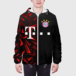 Куртка с капюшоном мужская FC Bayern Munchen Форма, цвет: 3D-белый — фото 2