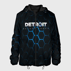 Куртка с капюшоном мужская DETROIT S, цвет: 3D-черный