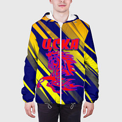 Куртка с капюшоном мужская CSKA ЦСКА, цвет: 3D-белый — фото 2