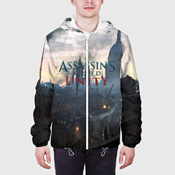 Куртка с капюшоном мужская Assassin’s Creed Unity, цвет: 3D-белый — фото 2