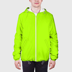 Куртка с капюшоном мужская ACID, цвет: 3D-белый — фото 2