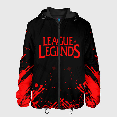 Мужская куртка League of legends / 3D-Черный – фото 1