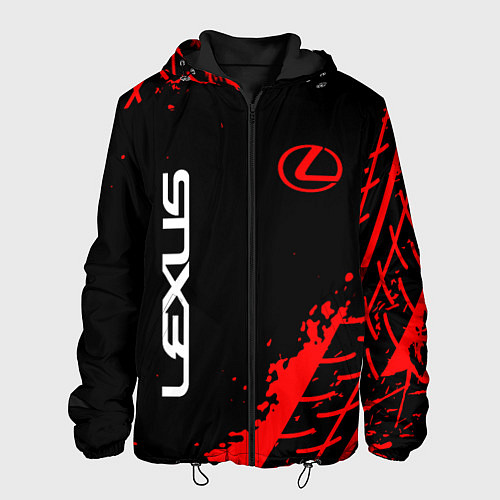 Мужская куртка LEXUS ЛЕКСУС / 3D-Черный – фото 1