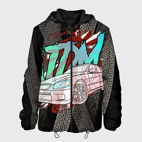 Мужская куртка JDM Toyota Altezza / 3D-Черный – фото 1