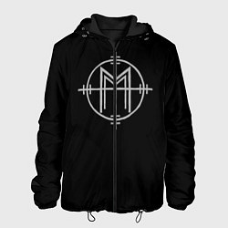 Куртка с капюшоном мужская Marilyn Manson, цвет: 3D-черный